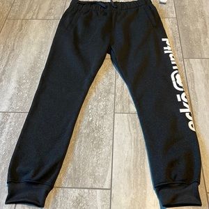 Echo Unlimited charcoal Heather,fleece sweatpants Large